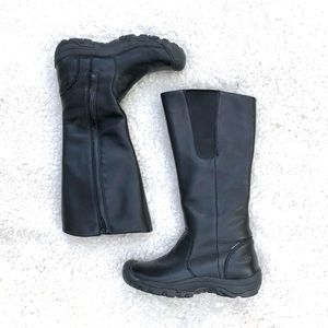 Keen Waterproof Black Leather Tall Boots Sz 6